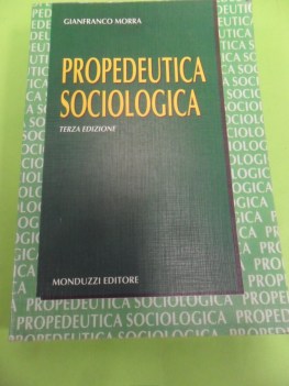 propedeutica sociologica.