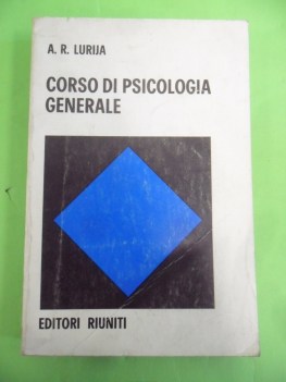 corso di psicologia generale