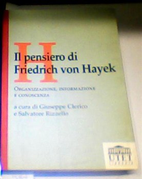 pensiero di friedrich von hayek