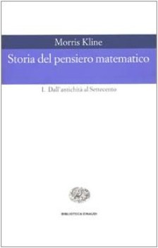 storia del pensiero matematico