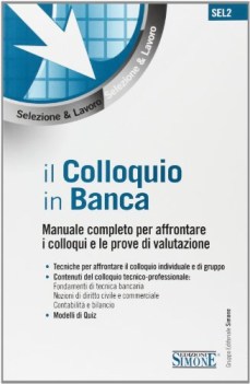 colloquio in banca