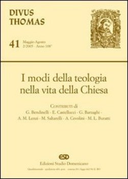 modi della teologia nella vita della chiesa