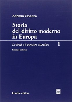 storia del diritto moderno