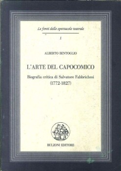 arte del capocomico biografia salvatore fabbrichesi