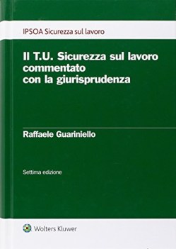 testo unico sicurezza sul lavoro commentato con la giurisprudenza sicurezza d