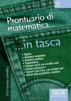 prontuario di matematica in tasca