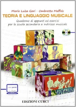 teoria e linguaggio musicale quaderno di appunti ed esercizi +cdrom