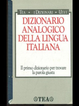 dizionario analogico della lingua italiana