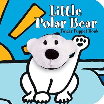 little polar bear finger puppet book