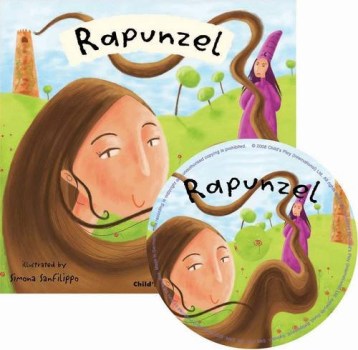 rapunzel + cd flip up