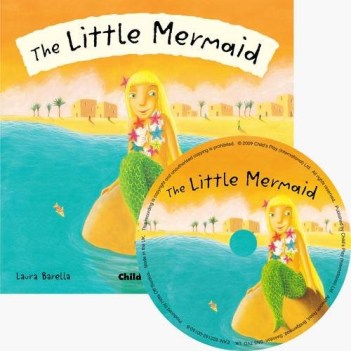 little mermaid + cd flip up