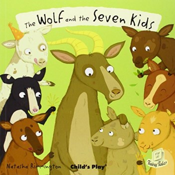 wolf and the seven kids + cd flip up