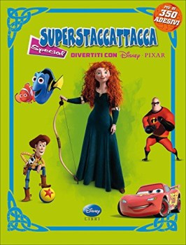 divertiti con disney pixar superstaccattacca special con adesivi