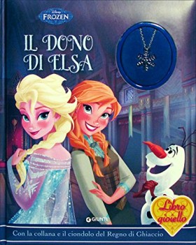 dono di elsa frozen libro gioiello con gadget