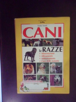 cani le razze alimentazione allevamento