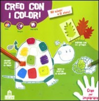 creo con i colori con adesivi