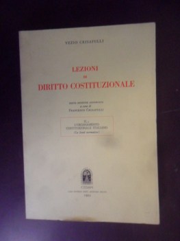 lezioni di diritto costituzionale. sesta edizione