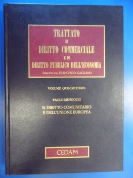 trattato di diritto commerciale e di diritto pubblico dell\'economia vol 15