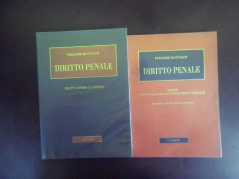 diritto penale: delitti contro la pesona + appendice