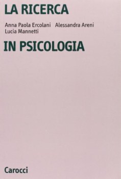 La ricerca in psicologia modelli di indagine e di analisi dei dati