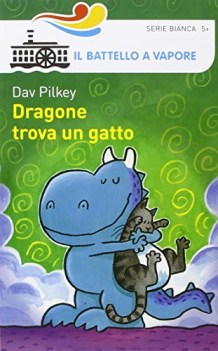 dragone trova un gatto