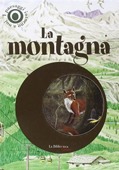 montagna. poster e 8 adesivi