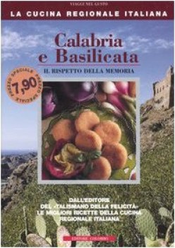 cucina regionale italiana calabria e basilicata