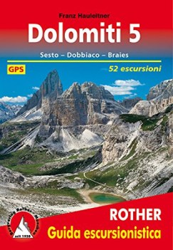 dolomiti 5 dolomiten 5  italienische ausgabe sesto  dobbiaco  br