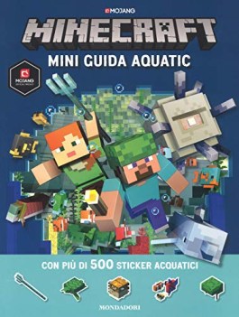 minecraft mini guida aquatic con adesivi