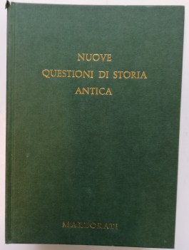 nuove questioni di storia antica