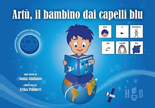 art il bambino dai capelli blu in caa