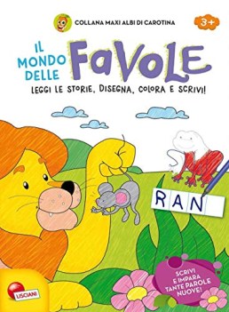 mondo delle favole maxi albi di carotina