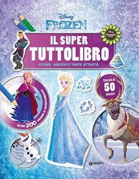 super tuttolibro frozen con adesivi