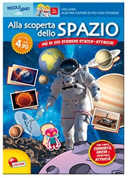 alla scoperta dello spazio con adesivi