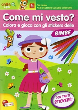 bimba come mi vesto con adesivi