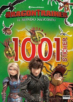 dragon trainer il mondo nascosto con 1001 adesivi