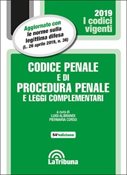 codice penale e di procedura penale e leggi complementari