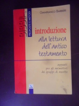 introduzione alla lettura dell\'antico testamento