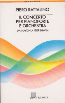 concerto per pianoforte e orchestra da haydn a gershwin