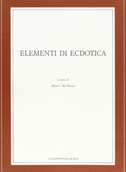 elementi di ecdotica