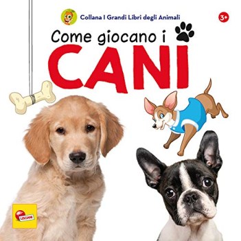 come giocano i cani i grandi libri degli animali