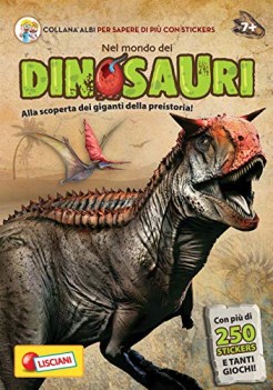 nel mondo dei dinosauri con stickers