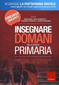 insegnare domani nella scuola primaria competenze psicopedagogiche e