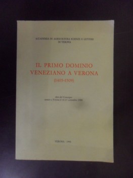 primo dominio veneziano a verona (1405-1509)