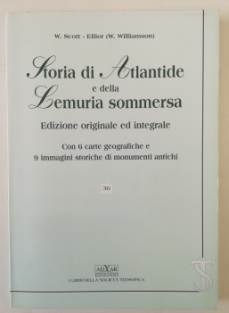 storia dell\'atlantide e della lemuria sommersa