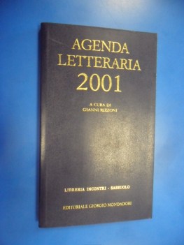 Agenda letteraria 2001