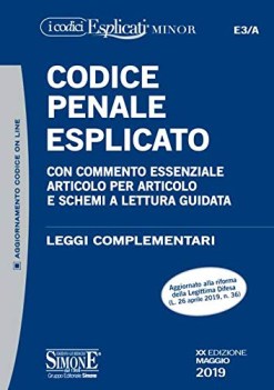 codice penale esplicato con commento essenziale FC