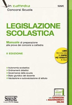 legislazione scolastica manuale di preparazione alle prove dei concor