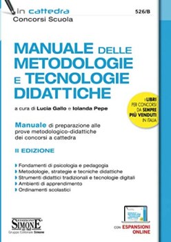 manuale delle metodologie e tecnologie didattiche  con espansioni onl