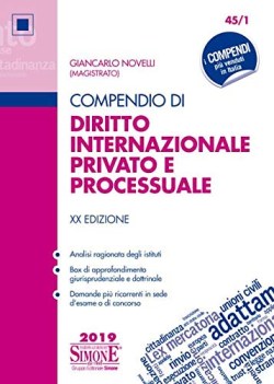 compendio di diritto internazionale privato e processuale